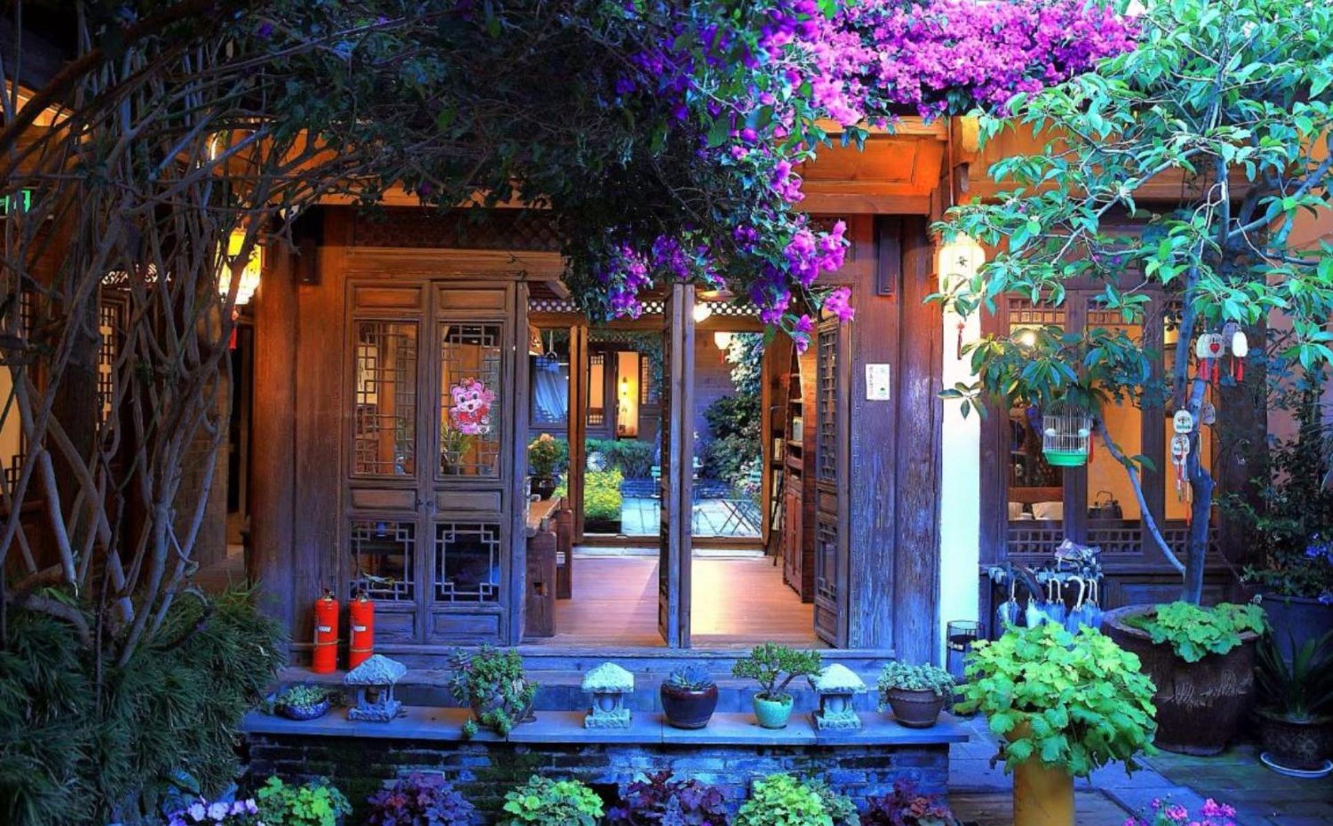 Big Tree Guesthouse - Naxi Old Style 리장 외부 사진