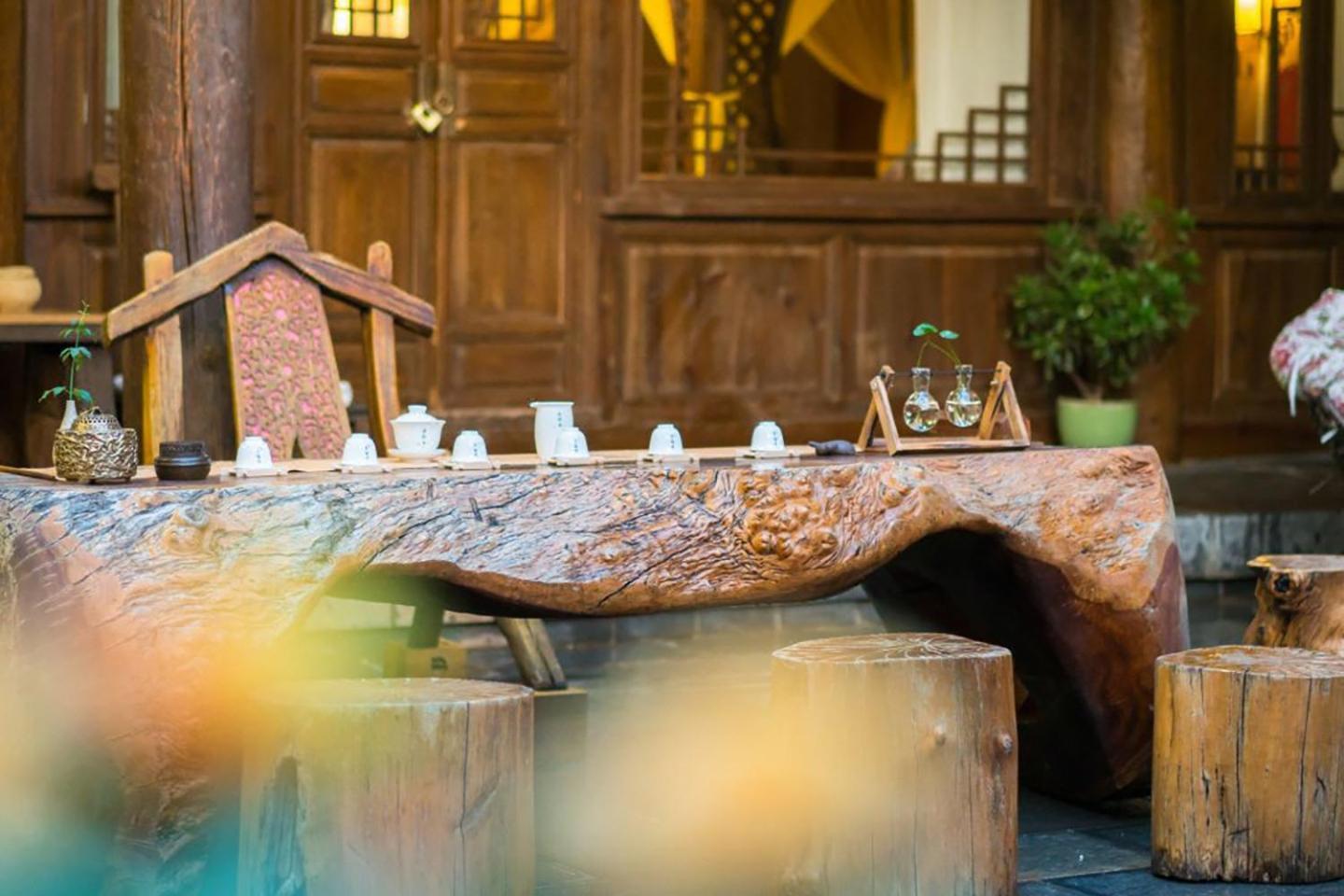 Big Tree Guesthouse - Naxi Old Style 리장 외부 사진